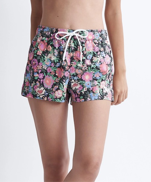 セール】TO THE SUN SHORTS/ロキシーボタニカル柄ウエストゴム