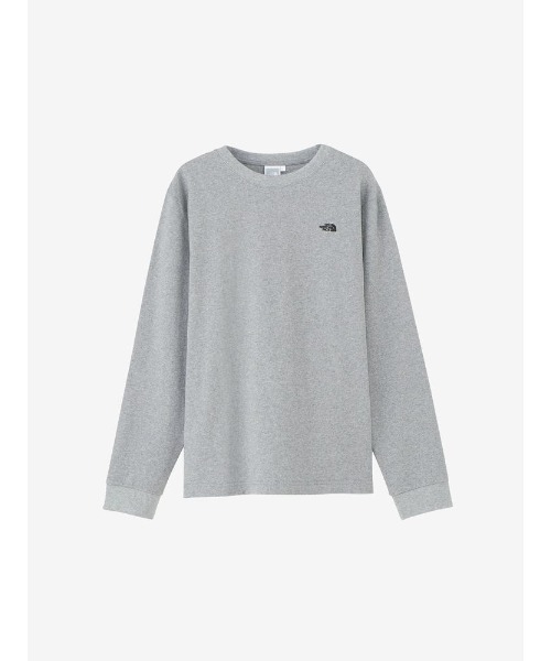 THE NORTH FACE（ザノースフェイス）の「ザ・ノースフェイス / ロングスリーブヌプシコットンティー NTW32443（レディース）（Tシャツ/カットソー・レディース・ベージュ系その他/オフホワイト/ブラック/グレー系その他・SMALL/MEDIUM/LARGE）」の4枚目の写真