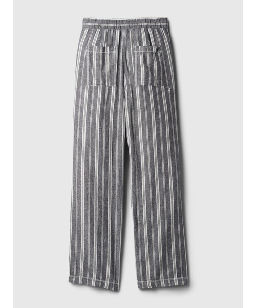 GAP(ギャップ)の「リネン混 ワイド プルオンパンツ(その他パンツ・レディース・ベージュ/ネイビー・L/S/M/XXS/XS)」の11枚目の写真
