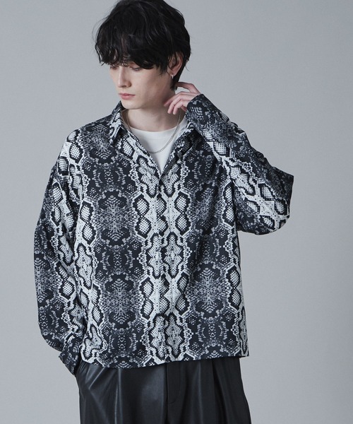 セール】∴LUCY/【hxcyyd×LUCY】アムンゼンプリントシャツ（シャツ