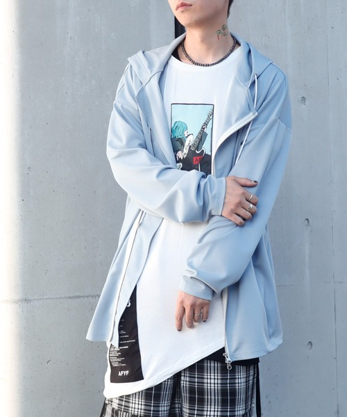 rovtski　ロフトスキー　男女兼用　AFYF　ビッグシルエット　アシメ rovtski（ロフトスキー）の「AFYF ASYME PARKA/アシメパーカー