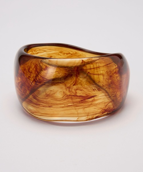 BARNYARDSTORM（バンヤードストーム）の「BARNYARDSTORM / クリアワイドバングル（バングル/リストバンド・レディース・ピンク/ブラウン/クリア・FREE）」の16枚目の写真