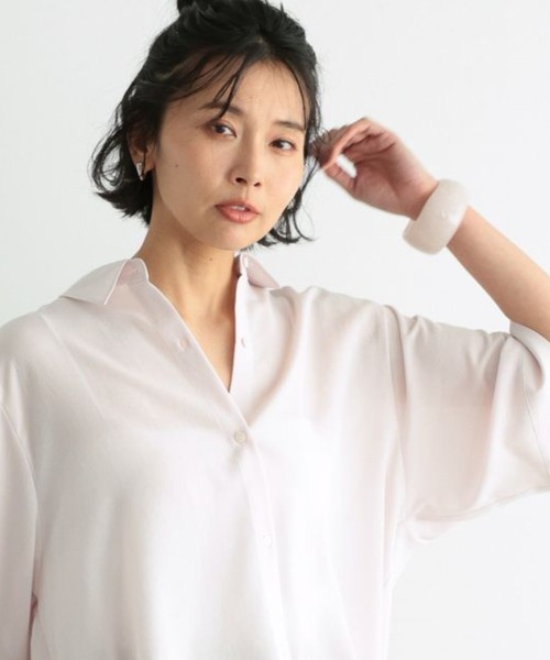 BARNYARDSTORM（バンヤードストーム）の「BARNYARDSTORM / クリアワイドバングル（バングル/リストバンド・レディース・ピンク/ブラウン/クリア・FREE）」の10枚目の写真