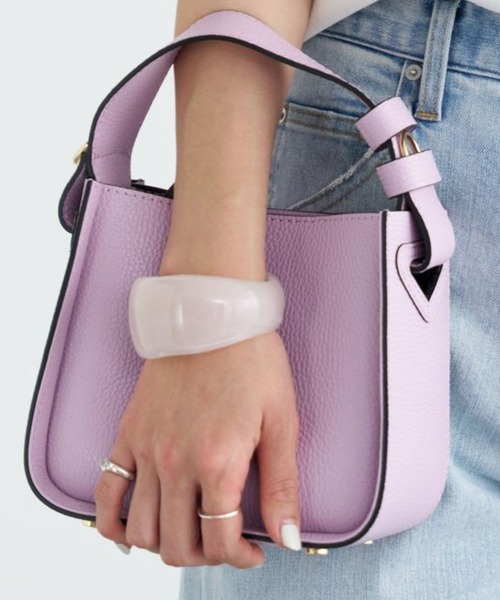 BARNYARDSTORM（バンヤードストーム）の「BARNYARDSTORM / クリアワイドバングル（バングル/リストバンド・レディース・ピンク/ブラウン/クリア・FREE）」の12枚目の写真