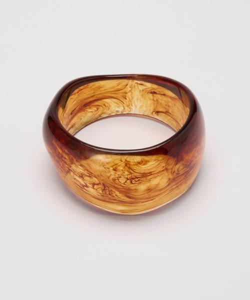 BARNYARDSTORM（バンヤードストーム）の「BARNYARDSTORM / クリアワイドバングル（バングル/リストバンド・レディース・ピンク/ブラウン/クリア・FREE）」の19枚目の写真