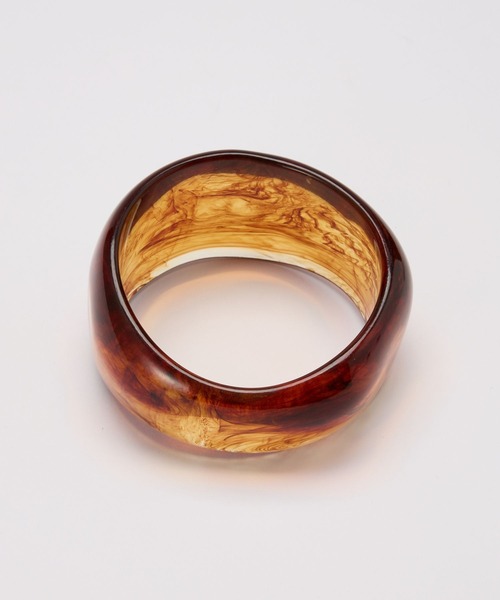 BARNYARDSTORM（バンヤードストーム）の「BARNYARDSTORM / クリアワイドバングル（バングル/リストバンド・レディース・ピンク/ブラウン/クリア・FREE）」の22枚目の写真