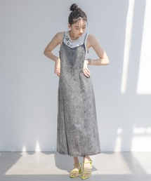 RAGEBLUE | スリットデニムキャミワンピース(ワンピース)