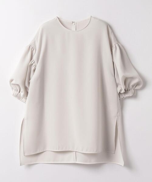 美品 ランバンオンブルー 2万 ペプラムブラウス ホワイト ギャザーブラウス ブラウス ランバン 通販 | 三越伊勢丹オンラインストア・通販
