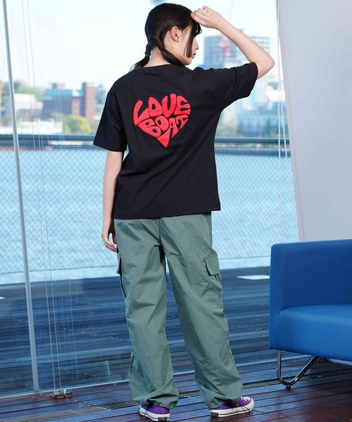 ムラサキスポーツ（ムラサキスポーツ）の「【ムラサキスポーツ限定】KOREA/コリア ナイロンカーゴパンツ ワイドルーズシルエット 韓国ストリート NZ5FKEEPER（カーゴパンツ・レディース・ブラック/カーキ/ピンク・FREE）」の17枚目の写真