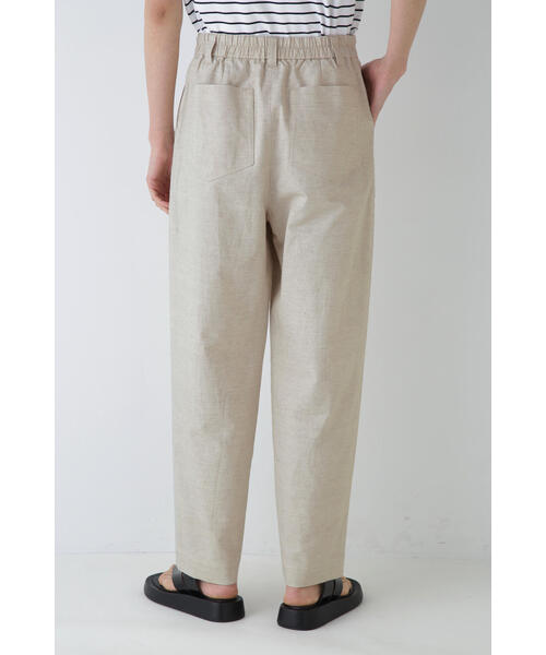 ヒューマンウーマン HUMAN WOMAN 麻100% プルオーバートップス HUMAN WOMANヒューマンウーマン 麻100% ブラウス ライトブルー - メルカリ