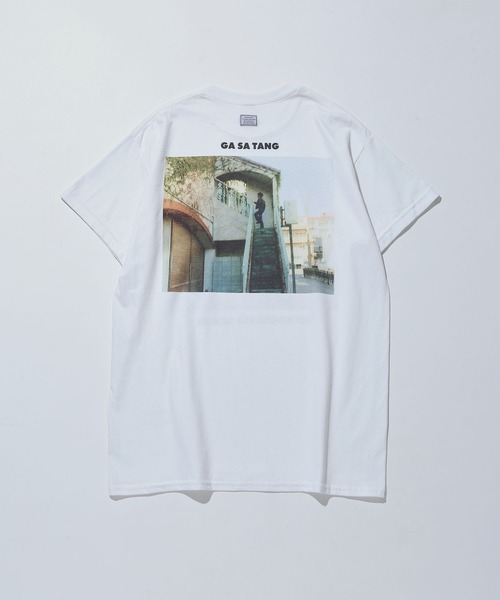 TANGTANG(タンタン)の「【TANGTANG for ADAM ET ROPE'】別注GASATANG LET'SGOCAR10 2KAINI(Tシャツ/カットソー・レディース・ホワイト・S)」の11枚目の写真