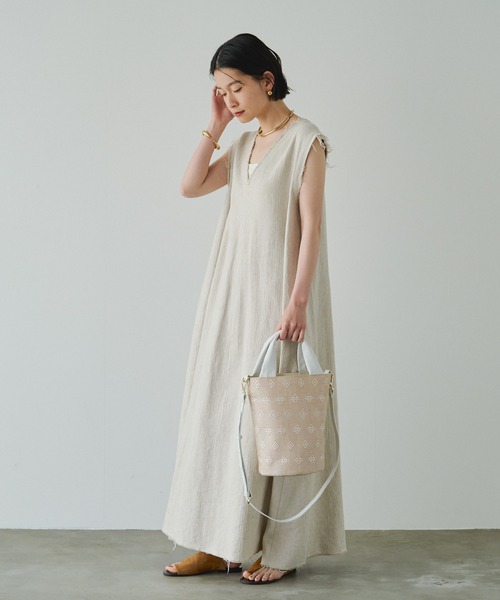 russet（ラシット）の「［実用性のあるカゴバッグ］バケツ型2wayトート