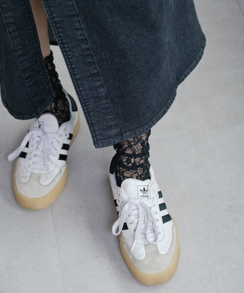 Kastane（カスタネ）の「レースソックス（ソックス/靴下・レディース・ホワイト/ブラック・FREE）」の11枚目の写真