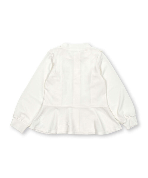 SLAP SLIP（スラップスリップ）の「ジップ付き胸リボンフリルラッシュガード(90~140cm)（ラッシュガード・キッズ・ホワイト/ピンク・100cm/120cm/130cm/140cm/90cm/110cm）」の8枚目の写真