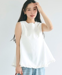 coca（coca） | ホイップフリルAラインブラウス(シャツ/ブラウス)