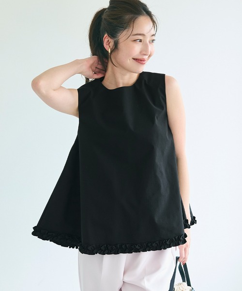 RIKO / ホイップフリルカットソー 新しい到着 RIKO ホイップフリルカットソー / トップス - トップス