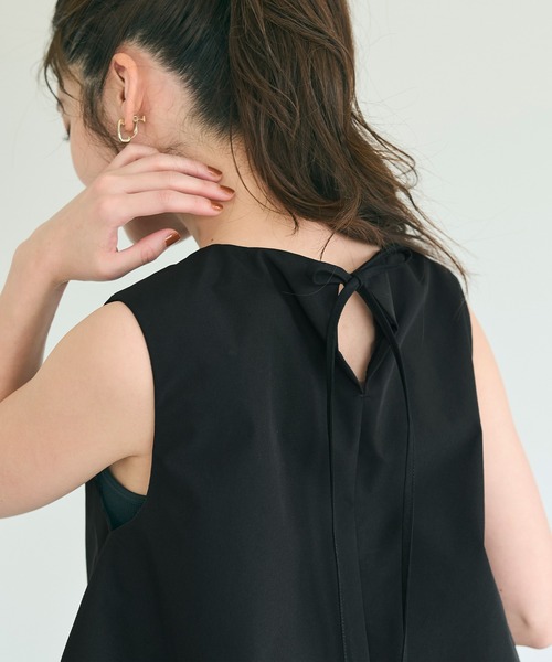 coca（coca）（コカ）の「ホイップフリルAラインブラウス（シャツ/ブラウス・レディース・ホワイト/ブラック/ドット・M/L/S）」の13枚目の写真