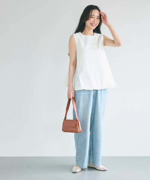 RIKO / ホイップフリルカットソー 新しい到着 RIKO ホイップフリルカットソー / トップス - トップス