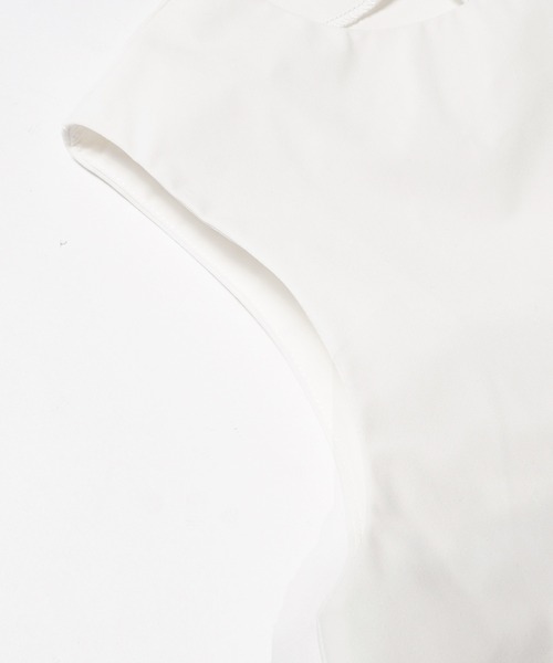 coca（coca）（コカ）の「ホイップフリルAラインブラウス（シャツ/ブラウス・レディース・ホワイト/ブラック/ドット・M/L/S）」の21枚目の写真