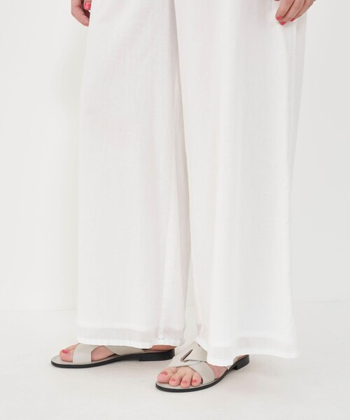 【未着用】GALERIE VIE パンツ コットンツイル イージーパンツ | GALERIE VIE (Women