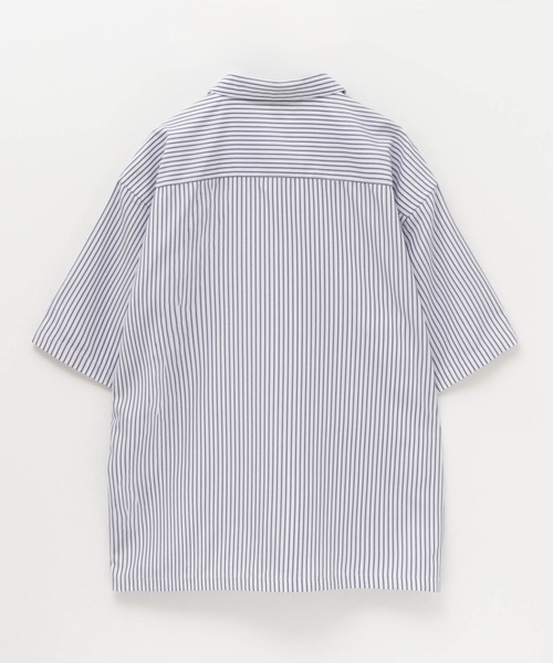 CONVERSE(コンバース)の「CONVERSE ストライプワッペンシャツ(シャツ/ブラウス・メンズ・ホワイト/ネイビー・M/L/XL)」の13枚目の写真