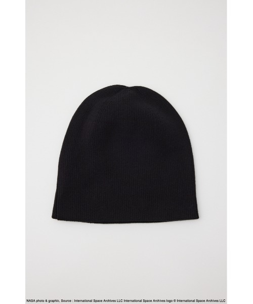 SLY（スライ）の「NASA 3D EMBROIDERY BEANIE ナサ スリーディー エンブロイダリー ビーニー（ニットキャップ/ビーニー・レディース・ブラック/グレー/ブルー・FREE）」の5枚目の写真