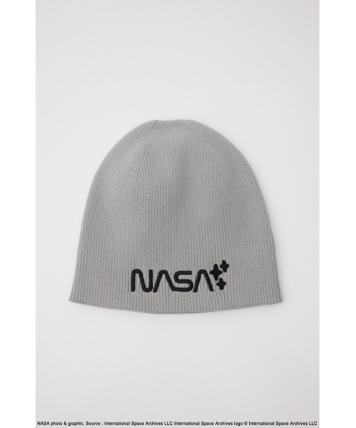 SLY（スライ）の「NASA 3D EMBROIDERY BEANIE ナサ スリーディー エンブロイダリー ビーニー（ニットキャップ/ビーニー・レディース・ブラック/グレー/ブルー・FREE）」の12枚目の写真