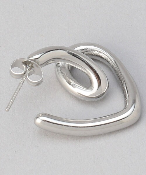 FREAK'S STORE（フリークスストア）の「esne/エスネ ニュアンスハートピアス（ピアス（両耳用）・レディース・ゴールド/シルバー・ONE SIZE）」の16枚目の写真