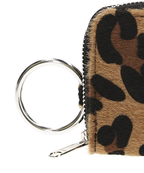 X-girl（エックスガール）の「ANIMAL PRINTED COIN & CARD CASE（コインケース・レディース・ホワイト/ベージュ・ONE SIZE）」の12枚目の写真