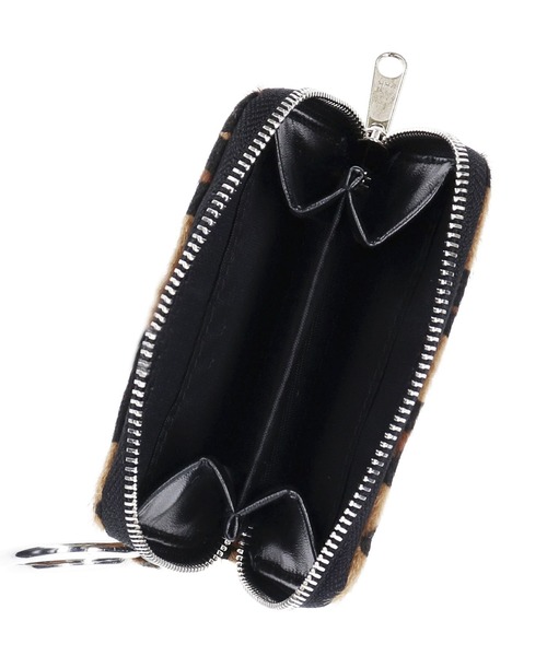 X-girl（エックスガール）の「ANIMAL PRINTED COIN & CARD CASE（コインケース・レディース・ホワイト/ベージュ・ONE SIZE）」の13枚目の写真