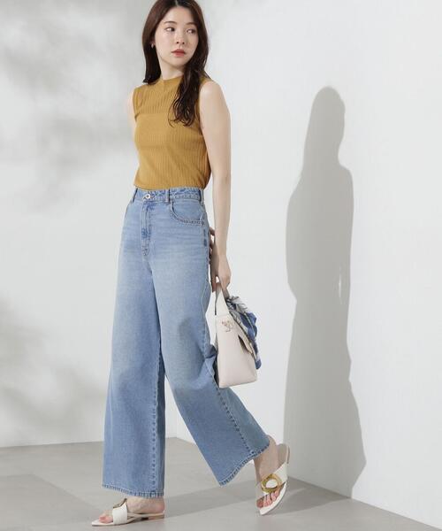 PROPORTION BODY DRESSING(プロポーションボディドレッシング)の「アイレットノースリーブニット / 1214270702(ニット/セーター・レディース・ブラック/イエロー/ブラウン/ホワイト系その他・FREE)」の11枚目の写真