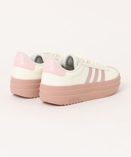 [Adidas] VL COURT BOLD (IH3080) スニーカー☆送料込☆ Adidas VL Court Bold Platform Casual Shoes / Ivory Pink