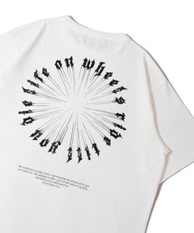 SCHOTT-T-SHIRT MESSAGE WHEEL