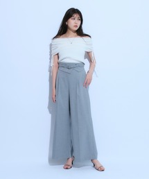 Mystrada（マイストラーダ）の「折り返しワイドパンツ（その他
