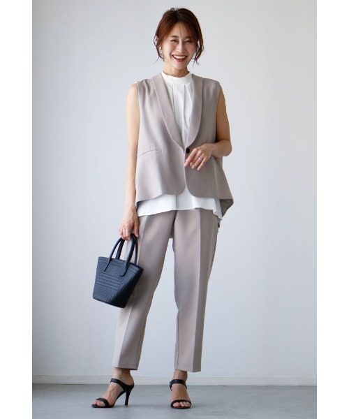Ehre style（エーレスタイル）の「1枚で万能！ONとOFFで楽しむ！2wayリボンブラウス（シャツ/ブラウス・レディース・ブラック/ホワイト・FREE）」の5枚目の写真
