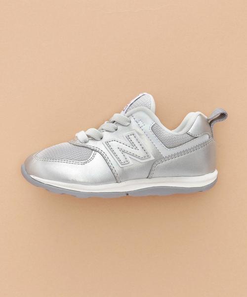NEW BALANCE（ニューバランス）の「［ニューバランス］/KS574 14cm～21cm◆（スニーカー・キッズ・シルバー/ゴールド・17.0cm/16.0cm/19.0cm/21.0cm/15.0cm/20.0cm/18.0cm/14.0cm）」の8枚目の写真