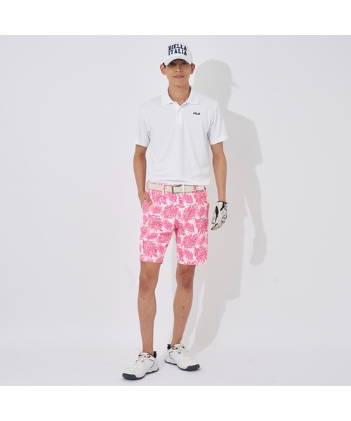 セール】FILA GOLF フィラゴルフ ゴルフウェア ボタニカル プリント 総