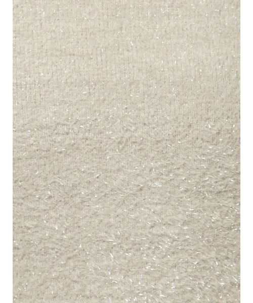 RESEXXY（リゼクシー）の「ミニシャギーラメニットトップス（ニット/セーター・レディース・ラベンダー/ベージュ/チャコールグレー・FREE）」の14枚目の写真