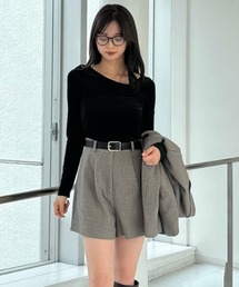 SNIDEL | バリエショートパンツ(その他パンツ)