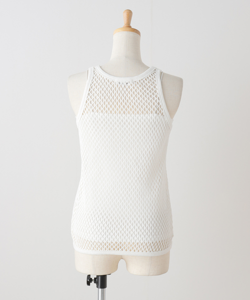 +81 BRANCA メッシュベスト M ベージュ　スローブイエナ SLOBE IENA（スローブイエナ）の「+81BRANCA/ハチイチブランカ