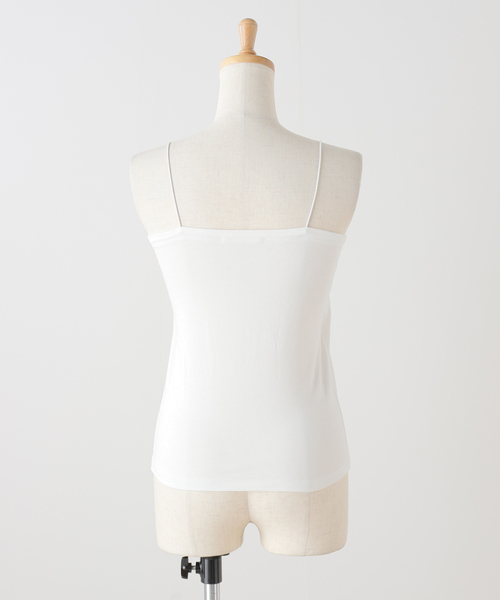 SLOBE IENA(スローブイエナ)の「+81BRANCA/ハチイチブランカ SLOBE別注 メッシュタンクSET(タンクトップ・レディース・ホワイト/ベージュ・FREE)」の17枚目の写真