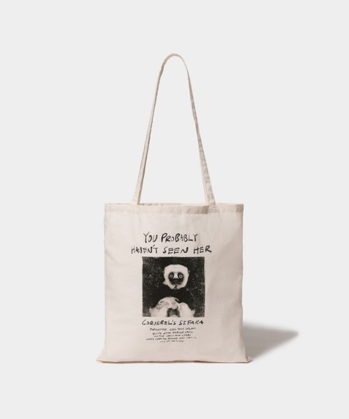 beautiful people（ビューティフルピープル）の「endangered species  tote bag（トートバッグ・レディース・ホワイト系その他2/ホワイト系その他3/ホワイト系その他/ホワイト系その他4/ホワイト系その他5/ホワイト系その他6・FREE）」の6枚目の写真