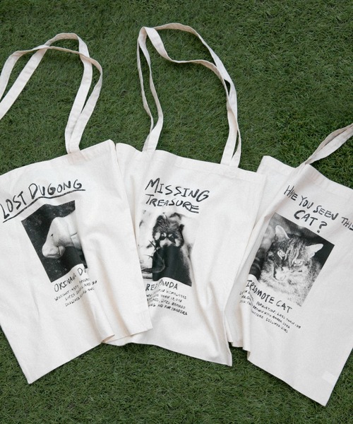 beautiful people（ビューティフルピープル）の「endangered species  tote bag（トートバッグ・レディース・ホワイト系その他2/ホワイト系その他3/ホワイト系その他/ホワイト系その他4/ホワイト系その他5/ホワイト系その他6・FREE）」の12枚目の写真