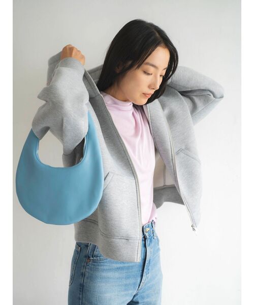 Ungrid（アングリッド）の「ラウンドデザインハンドバッグ（ハンドバッグ・レディース・ブルー/ブラック/ピンク・FREE）」の4枚目の写真