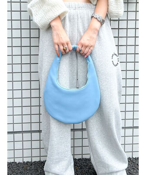 Ungrid（アングリッド）の「ラウンドデザインハンドバッグ（ハンドバッグ・レディース・ブルー/ブラック/ピンク・FREE）」の18枚目の写真