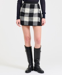 Oneil of Dublin / ベルテッドチェックミニスカート《ESTNATION EXCLUSIVE》