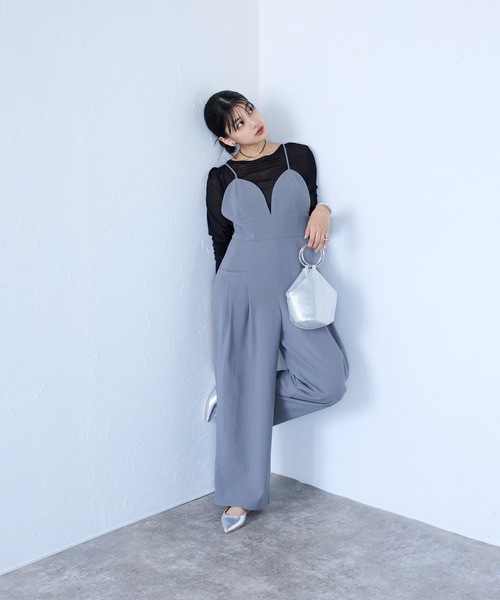 &Robu.（アンドロブ）の「メタルメッシュリングハンドルバッグ 結婚式 顔合わせ お呼ばれ（ハンドバッグ・レディース・シルバー/ブラック/ベージュ・FREE）」の5枚目の写真
