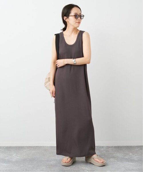 【美品】Plage リブタンクワンピース プラージュ 38 ブラック 一部カラー神戸店・WEB限定追加》リブタンクワンピース 2