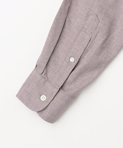 green label relaxing(グリーンレーベルリラクシング)の「ナチュラルフィット ビエラ ボタンダウン シャツ(シャツ/ブラウス・メンズ・グレー/ライラック/ネイビー/ホワイト・S/XL/L/M/XS)」の21枚目の写真