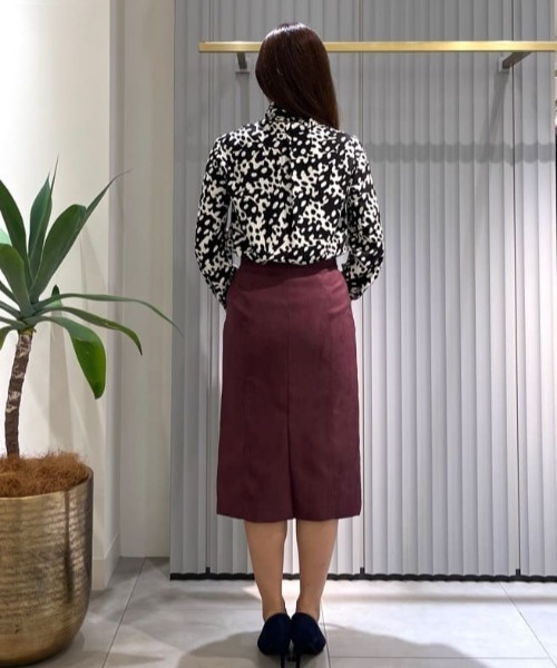 【セール】◆[URBAN PRECIOUS]アブストラクトドットプリントブラウス（シャツ/ブラウス）｜PINKY&DIANNE（ピンキーアンドダイアン）